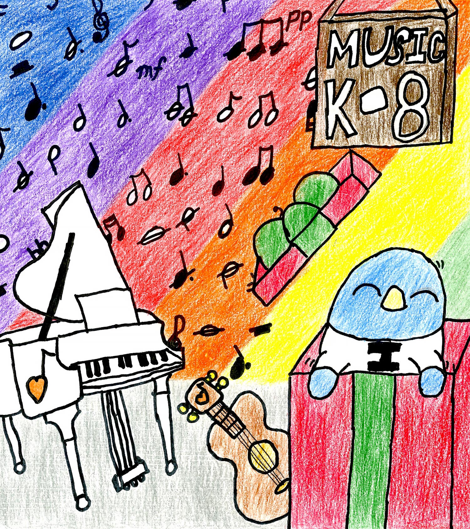 Zoie Lin - 5th grade; Diamond Bar, CA art