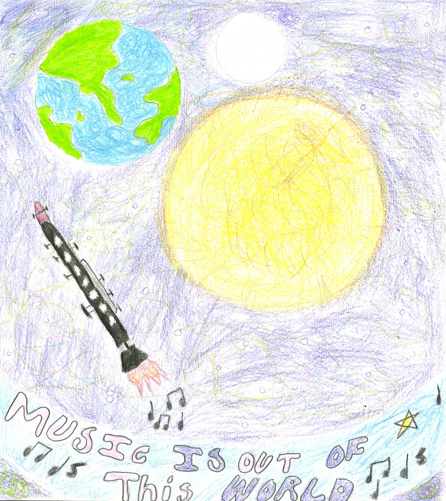 Sawyer Christman - 4th grade; Wyckoff, NJ art