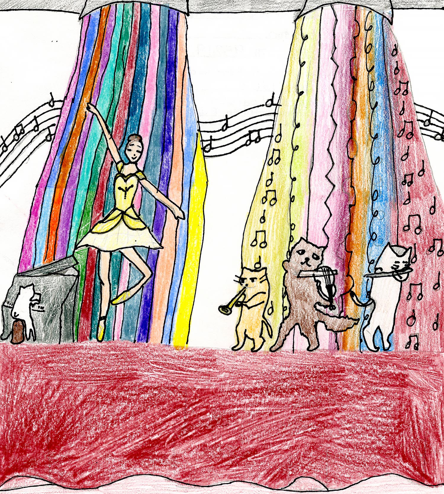 Kaycie Lynn Casper - 6th grade; Stockton, CA art
