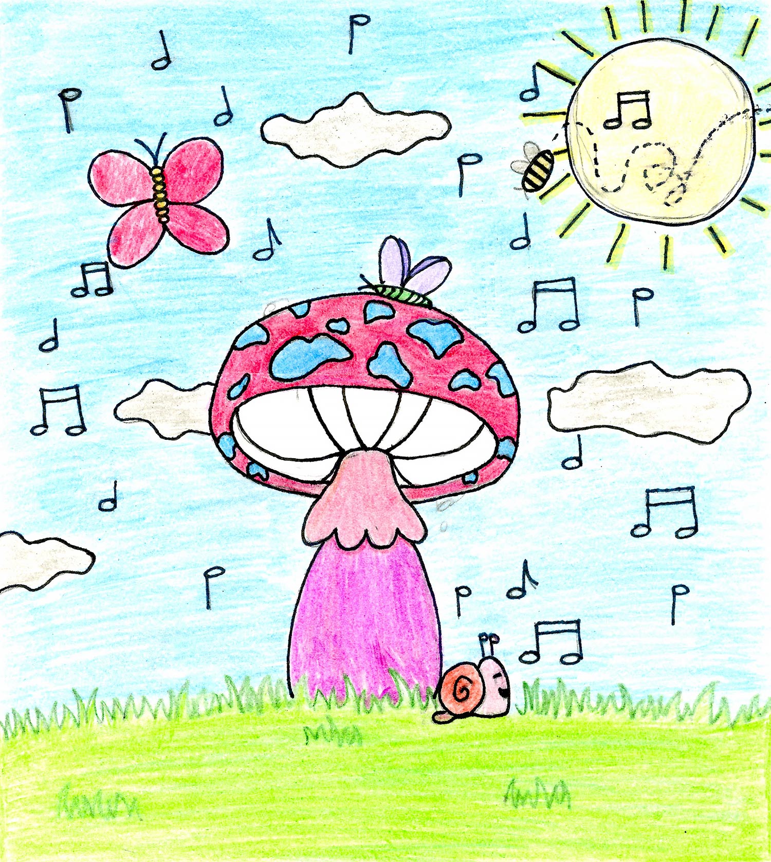 Lainey Beam - 5th grade; Fort Collins, CO art