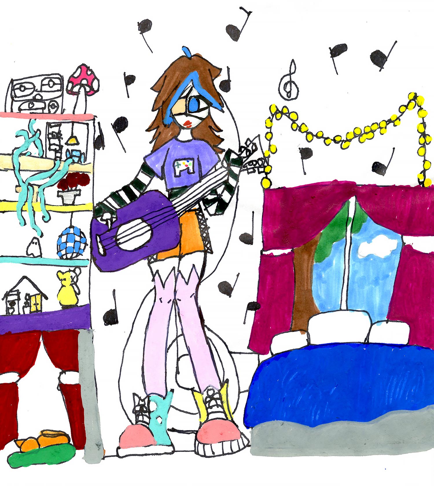 Kaira Miller - 5th grade; Fort Collins, CO art