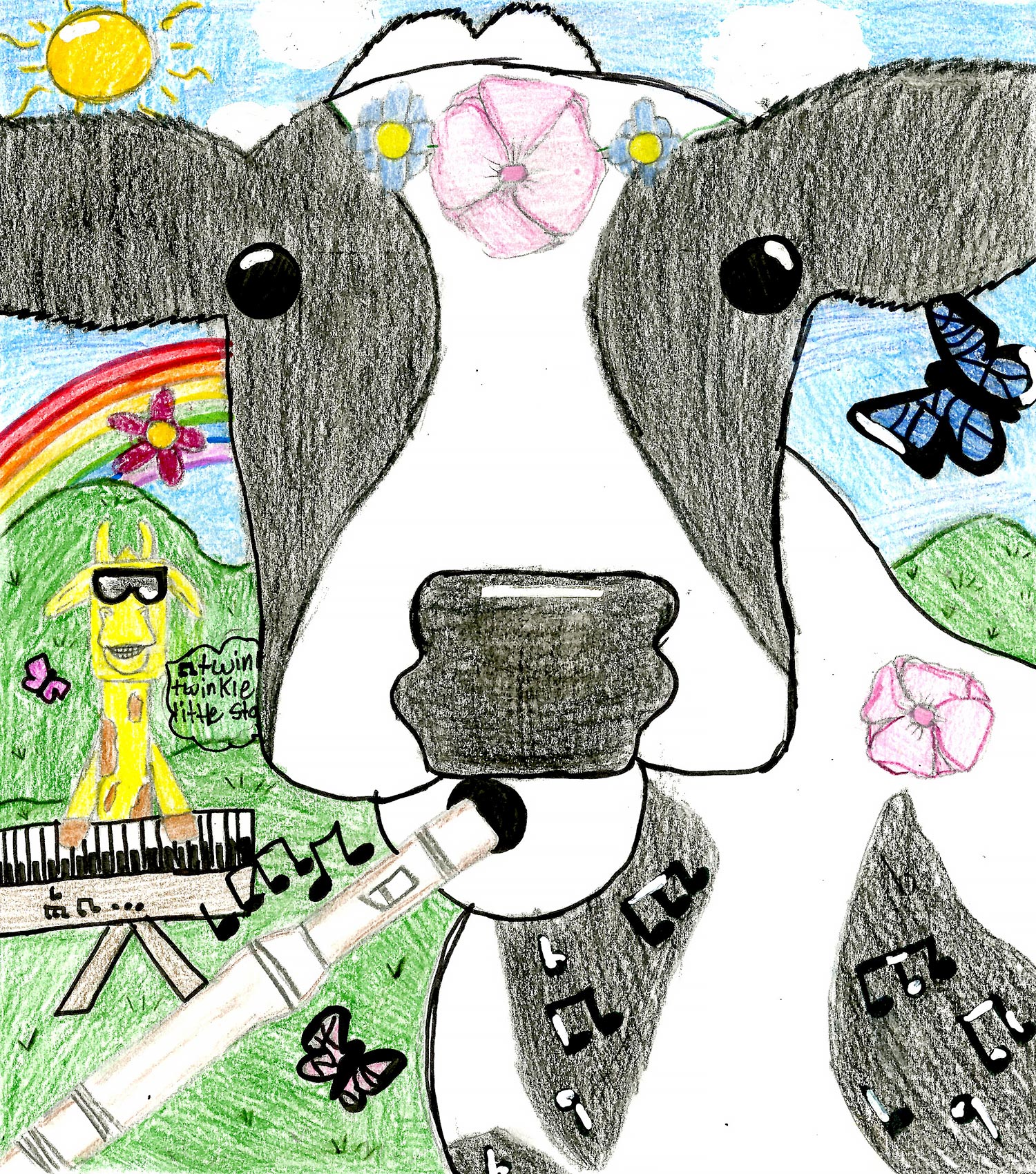 Ximena Valencia - 4th grade; Fremont, CA art