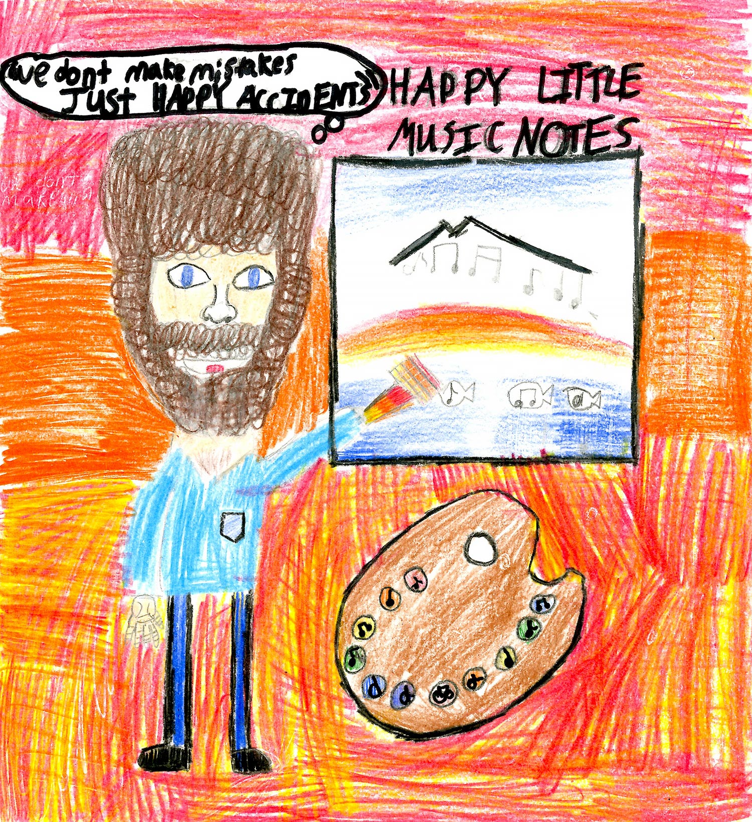 Talmadge Masiello - 5th grade; Monroe, GA art