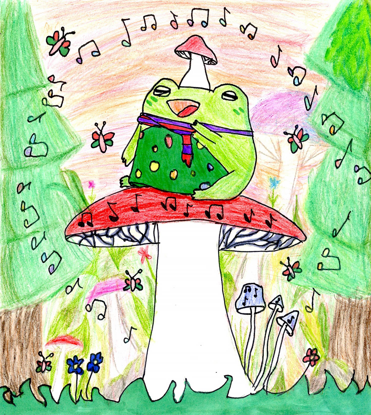 Willow Wells - 5th grade; Fort Collins, CO art