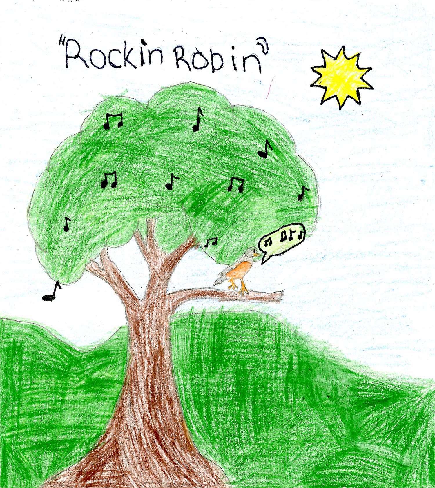 Walker Cross - 1st grade; Atkins, IA art