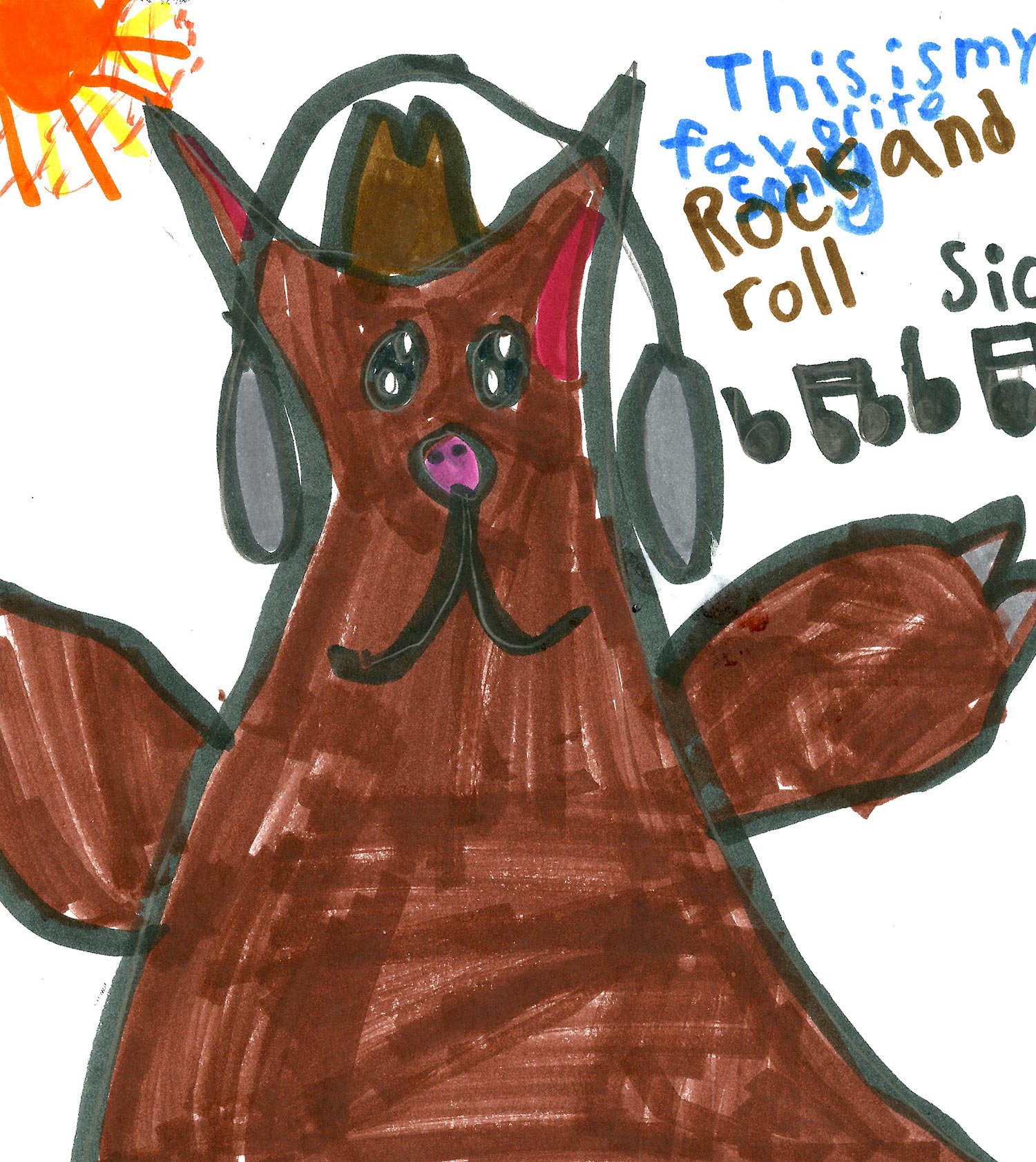 Grant Eastman - 1st grade; Atkins, IA art