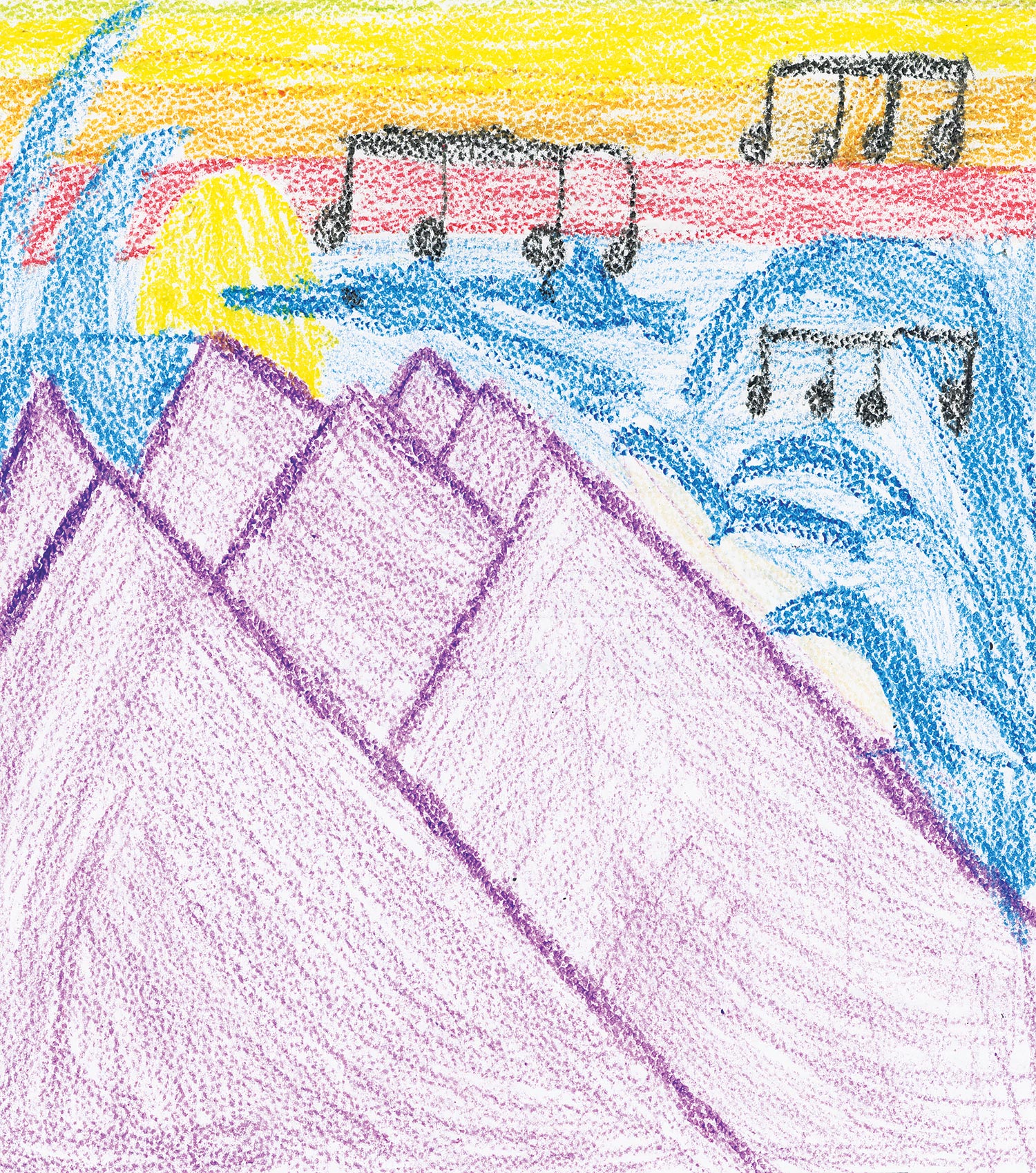 Titus Vahling - 1st grade; Sigel, IL art