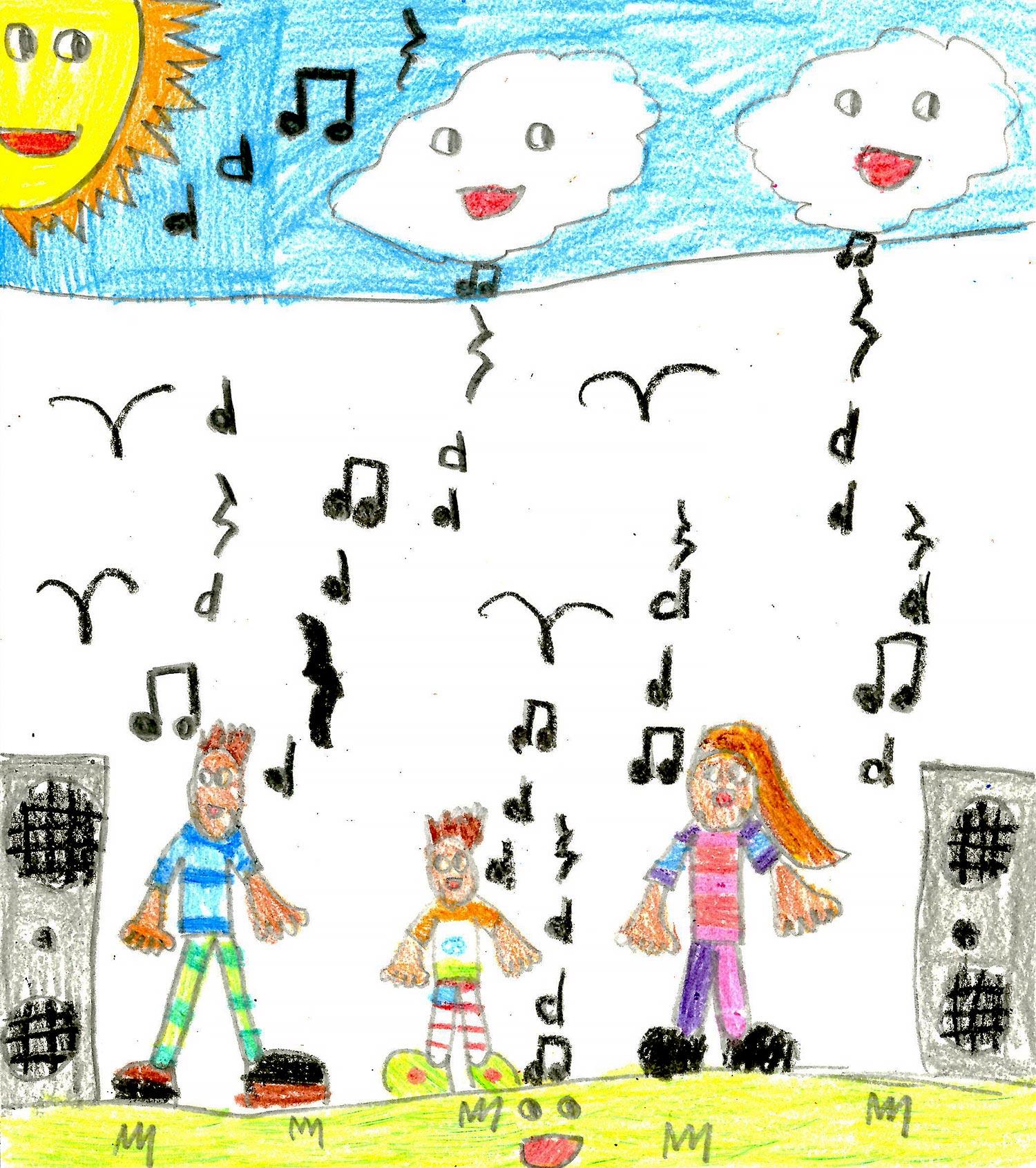 Rihaan Roy-Yadav - 1st grade; Weston, FL art