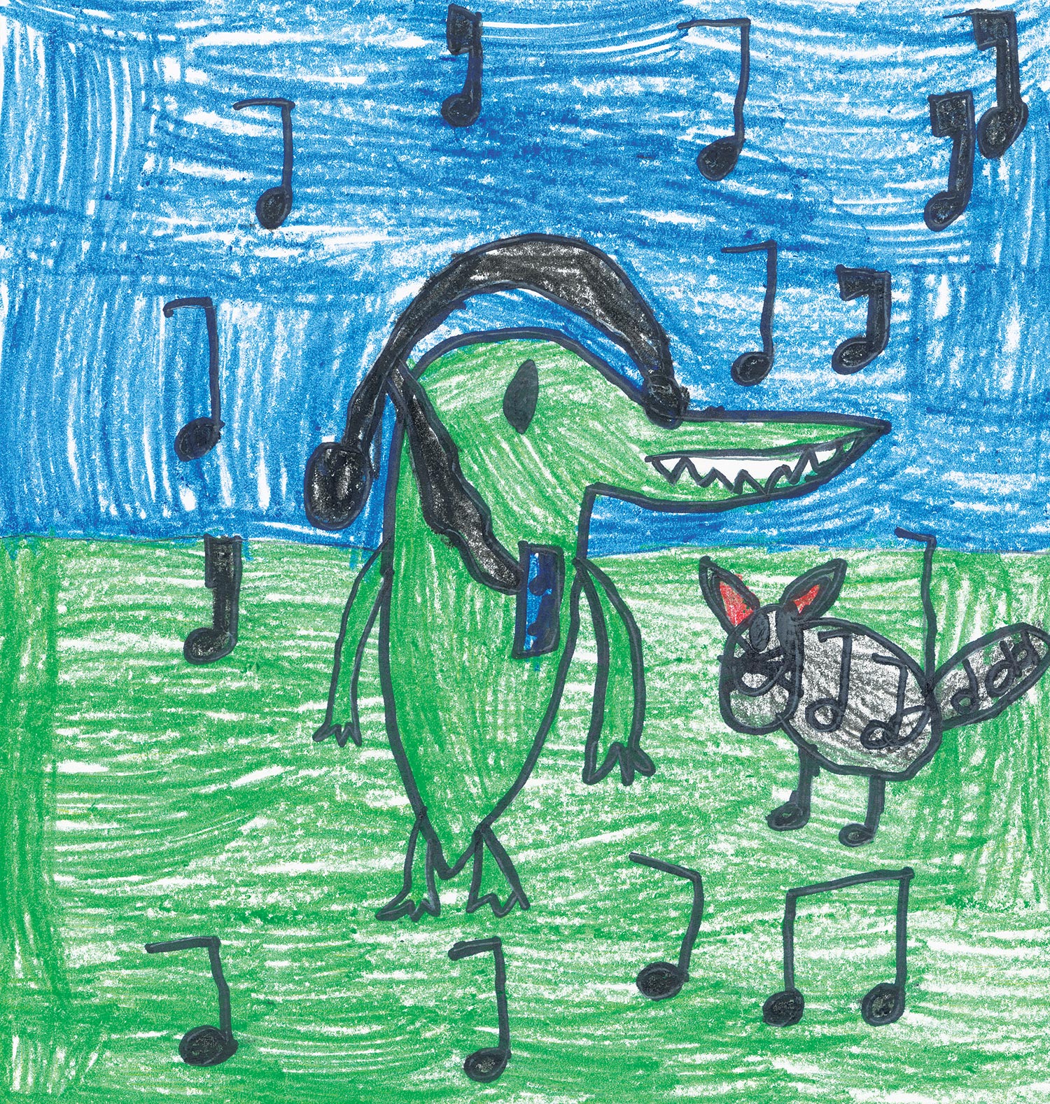 McKinley Blalock - Kindergarten; Monroe, GA art