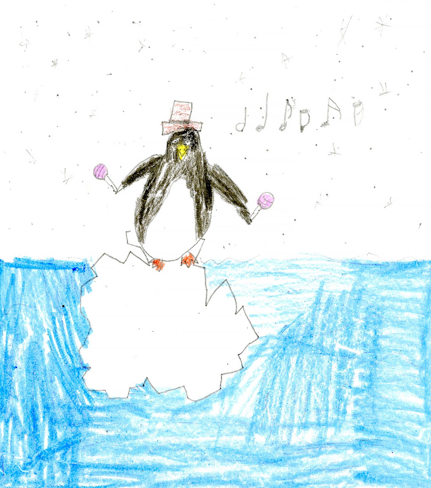 Mya Marty - 1st grade; Elroy, WI art