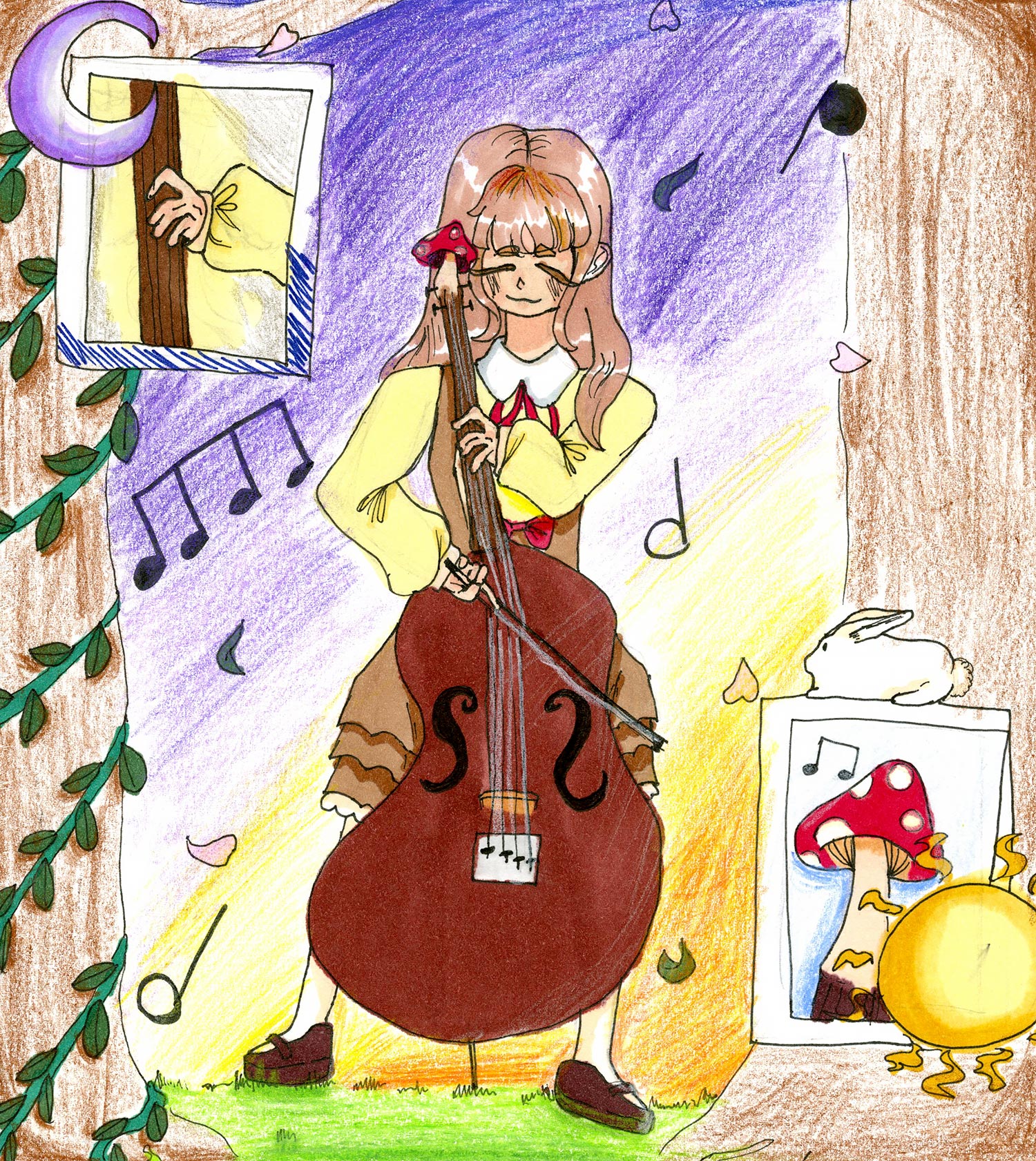 Zoey Chang - 5th grade; Walnut, CA art