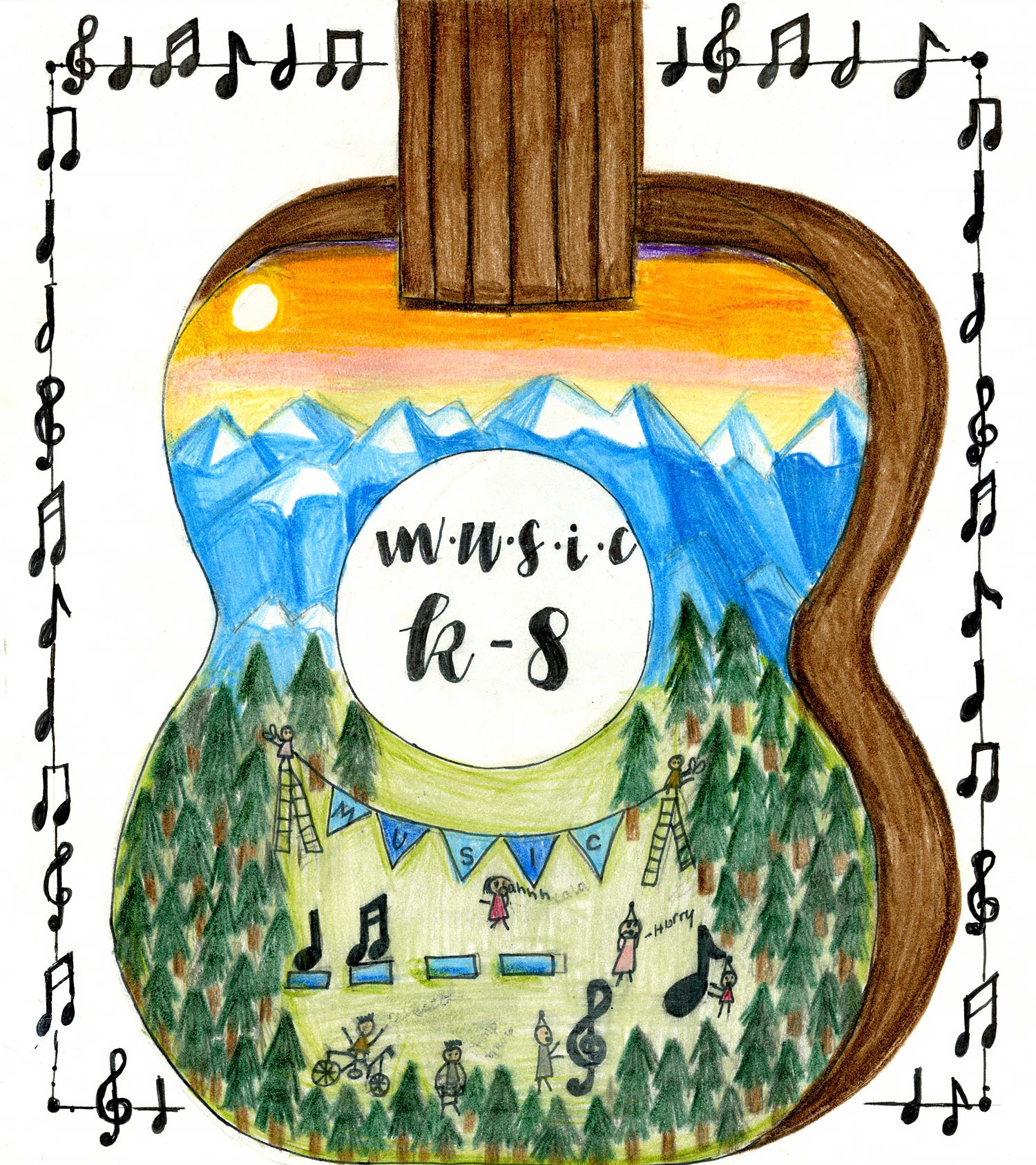 Aarushi Patel - 5th grade; Warner Robins, GA art