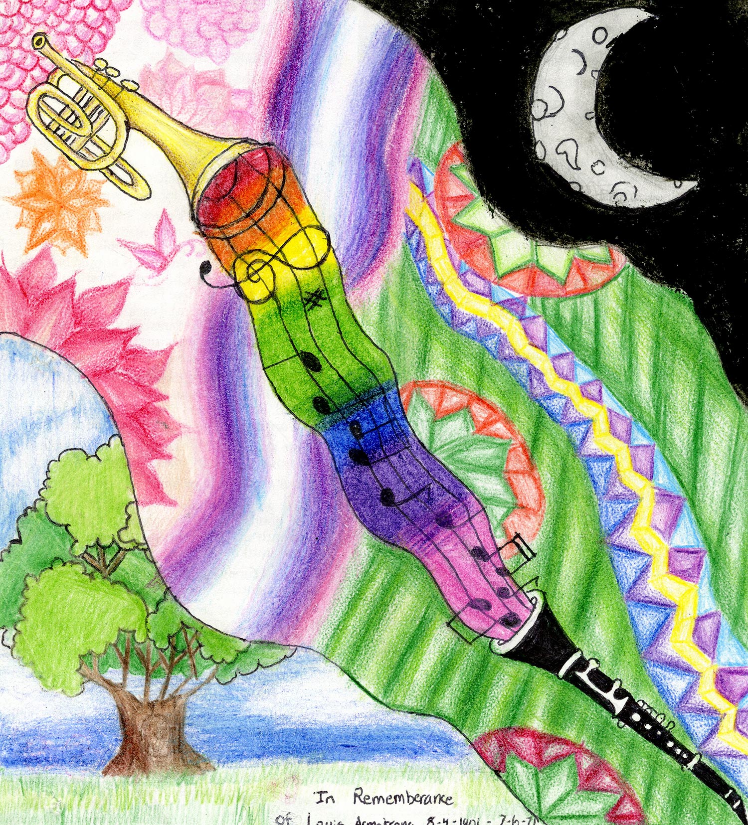 Brennan Sharpe - 7th grade; Fallbrook, CA art