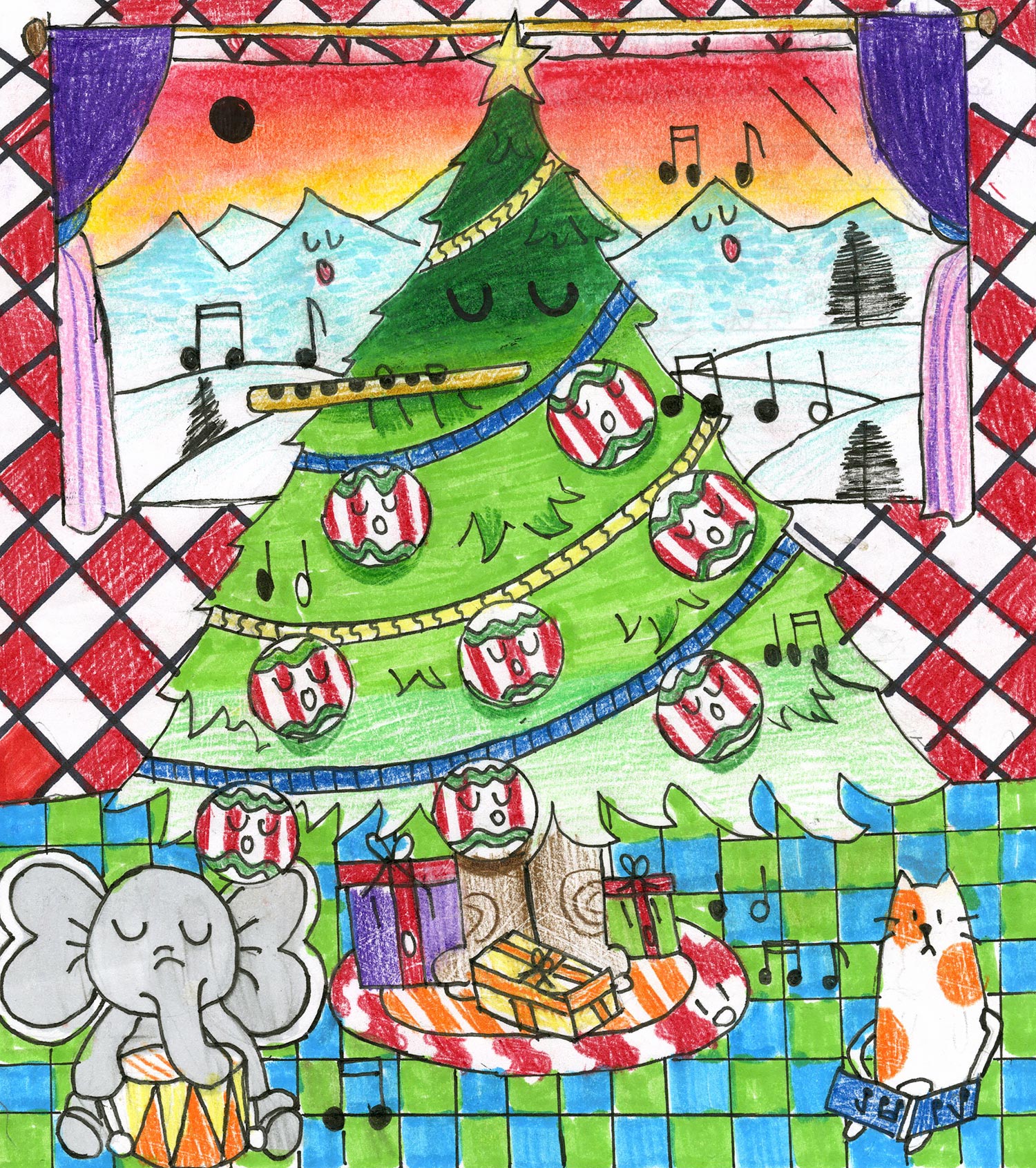 Kristen Cheng - 5th grade; Diamond Bar, CA art