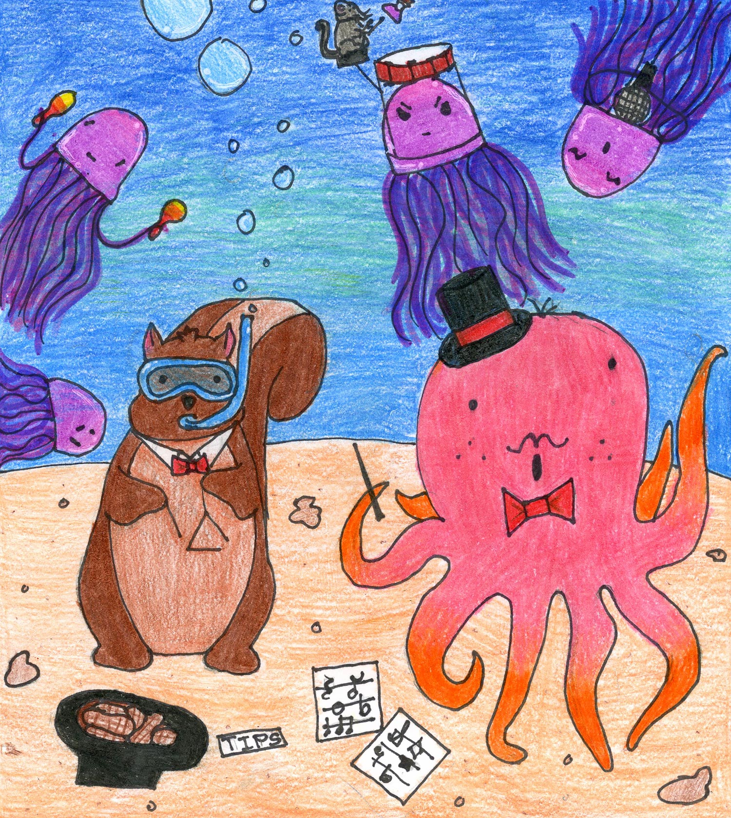 Avery Washnieski - 8th grade; Rochester, MN art