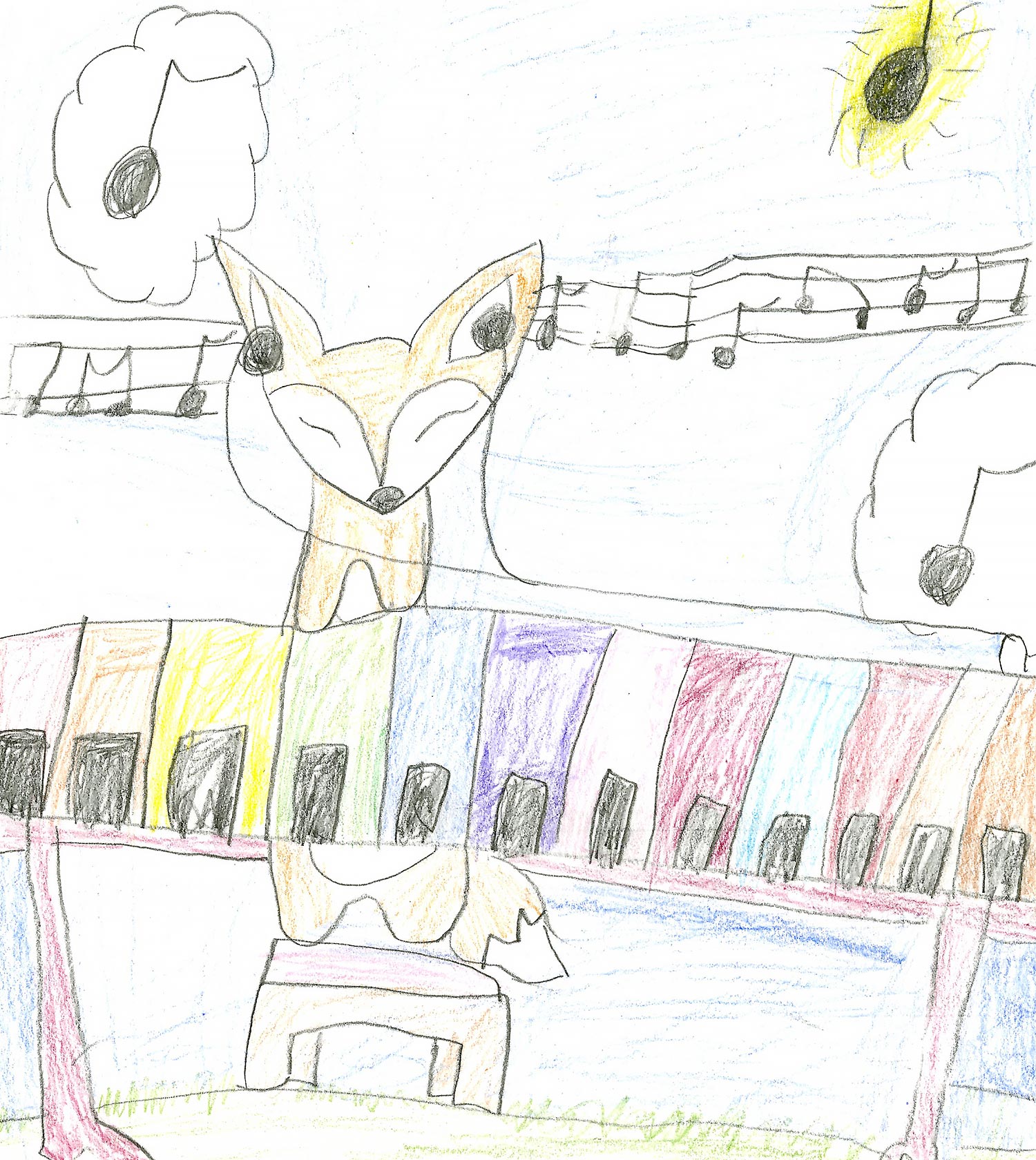 Ollyana Fox - Colstrip, MT art