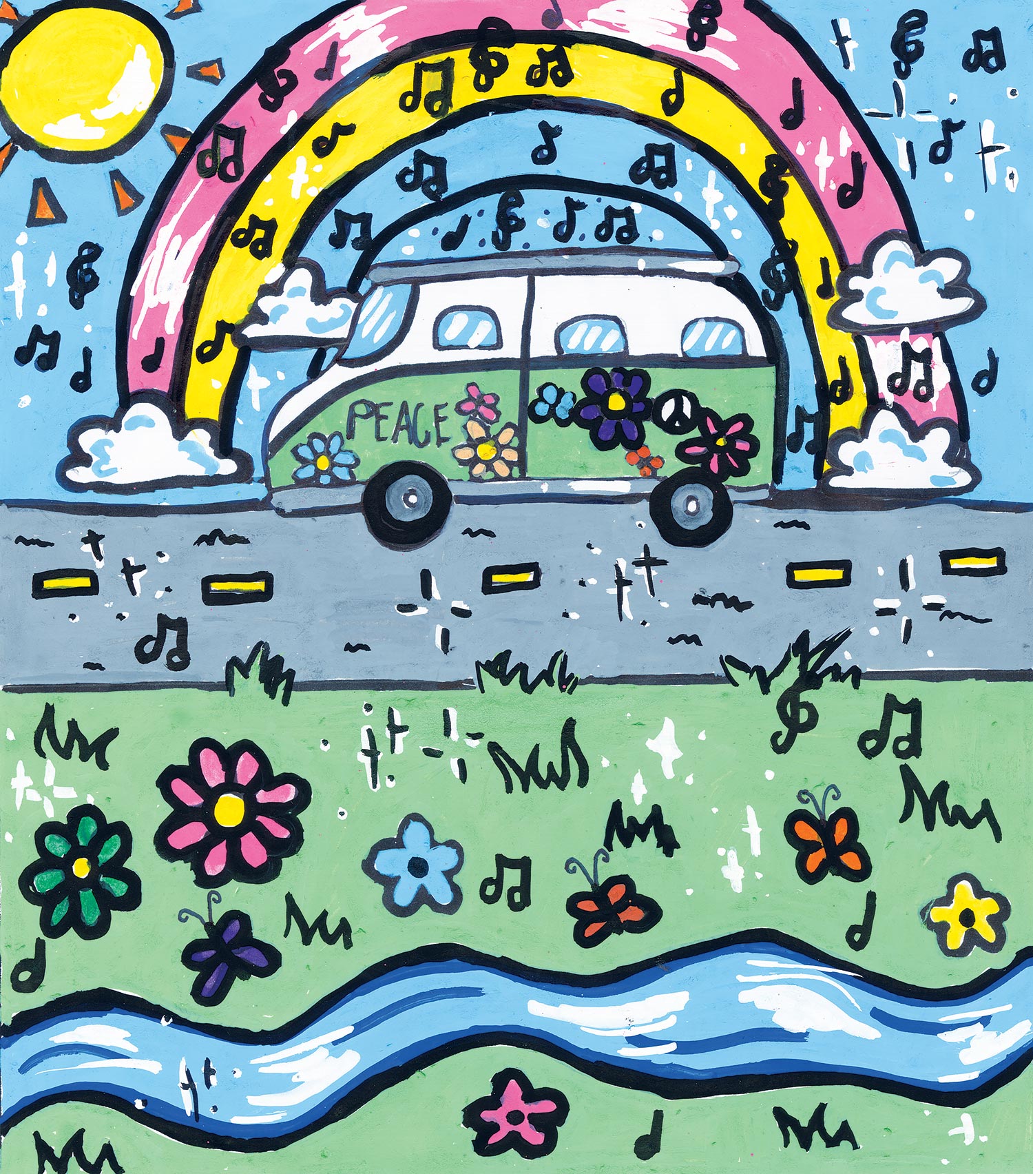 Isabella Zollicoffer - 5th grade; Weston, FL art
