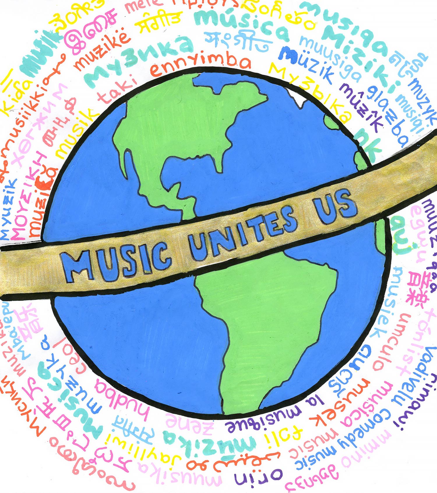 Roberto Villasboas - 6th grade; Rochester, MN art