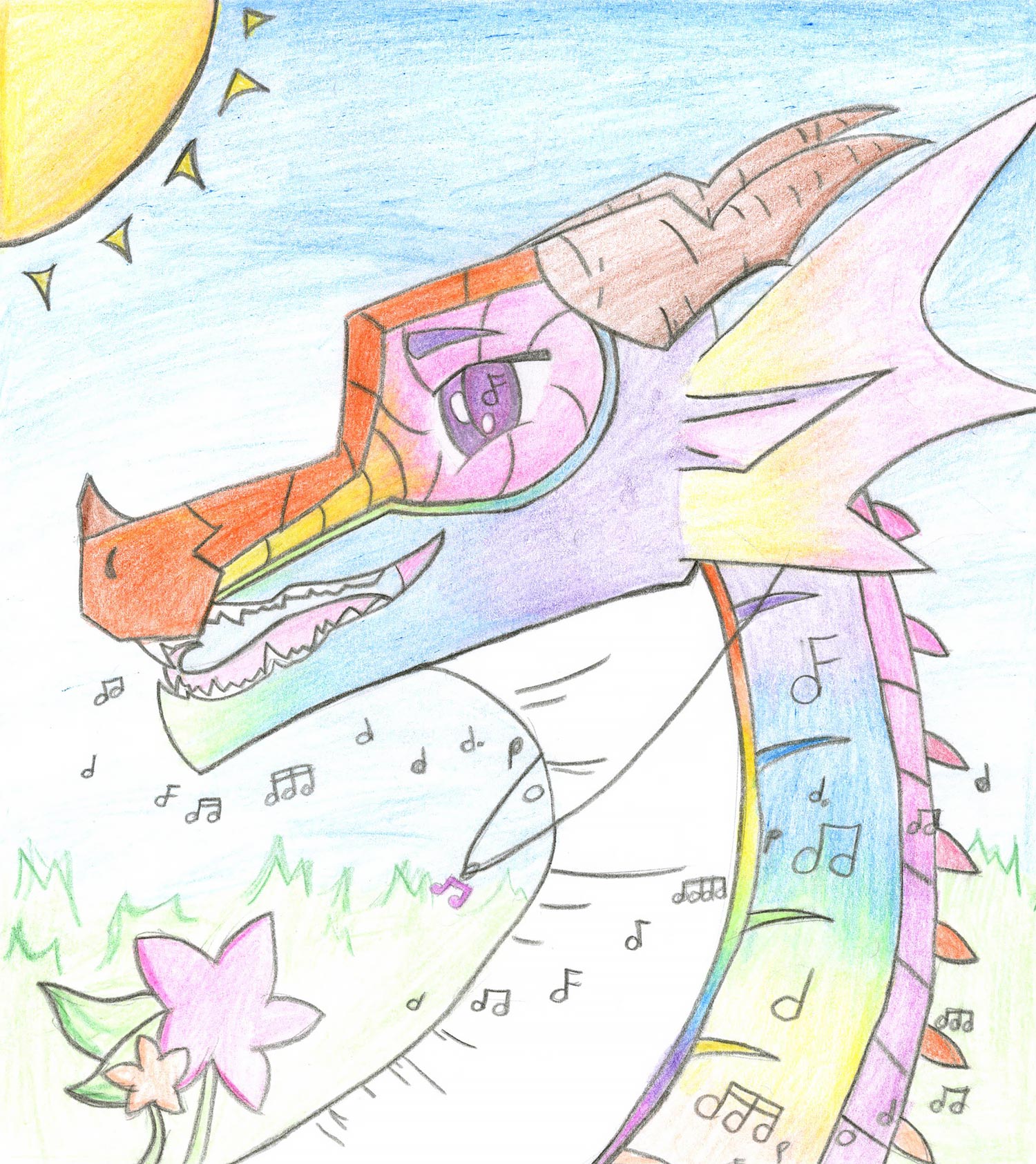 Karen Diaz Castellanos - 6th grade; Edmonton, Alberta art