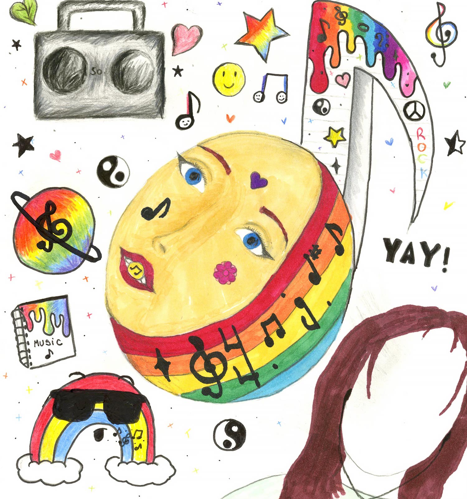 Veda Nimmagadda - 5th grade; Charlotte, NC art