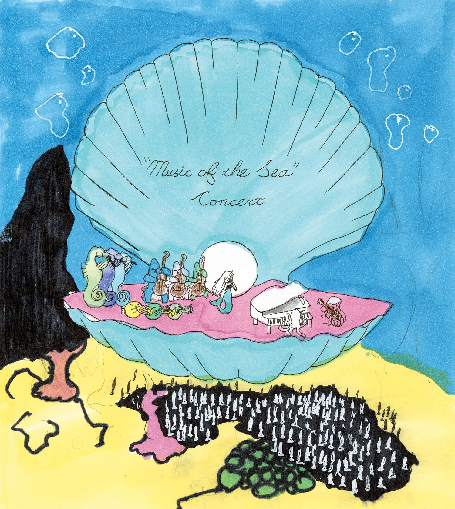 Moon Huang - 5th grade; Diamond Bar, CA art