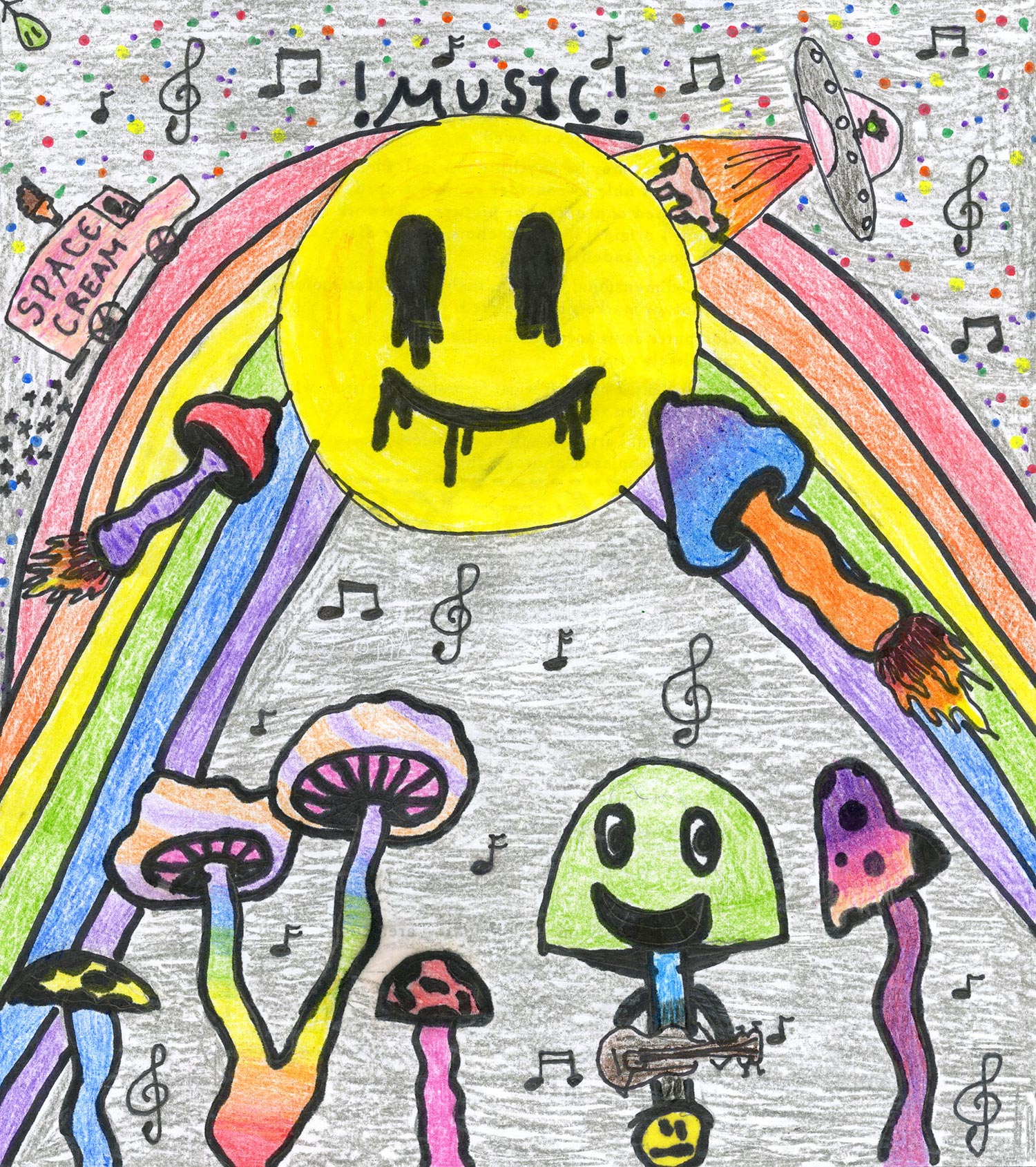 Aria Greene - 5th grade; Grafton, MA art