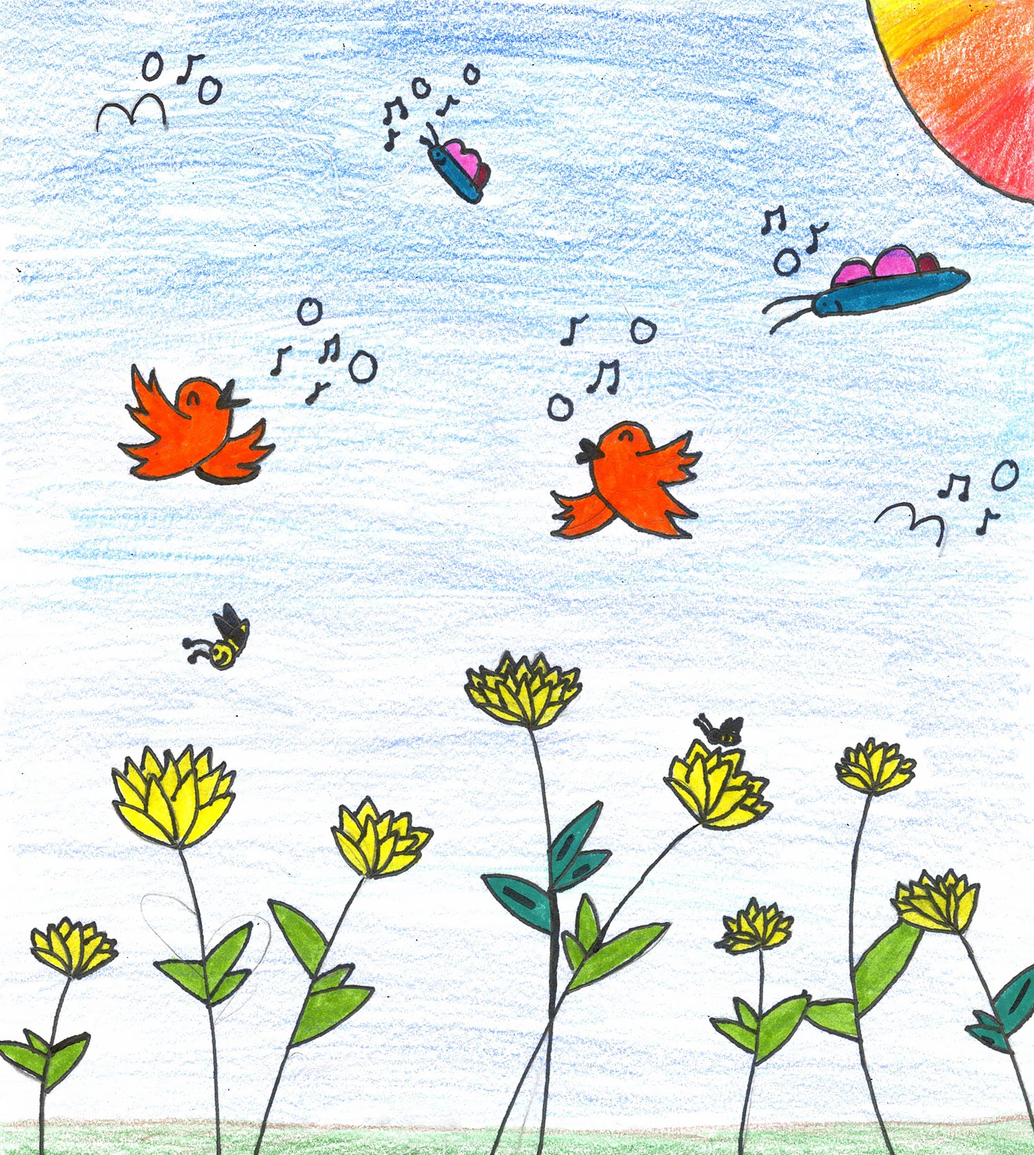 Makinley Miller - 4th grade; Norway, IA art