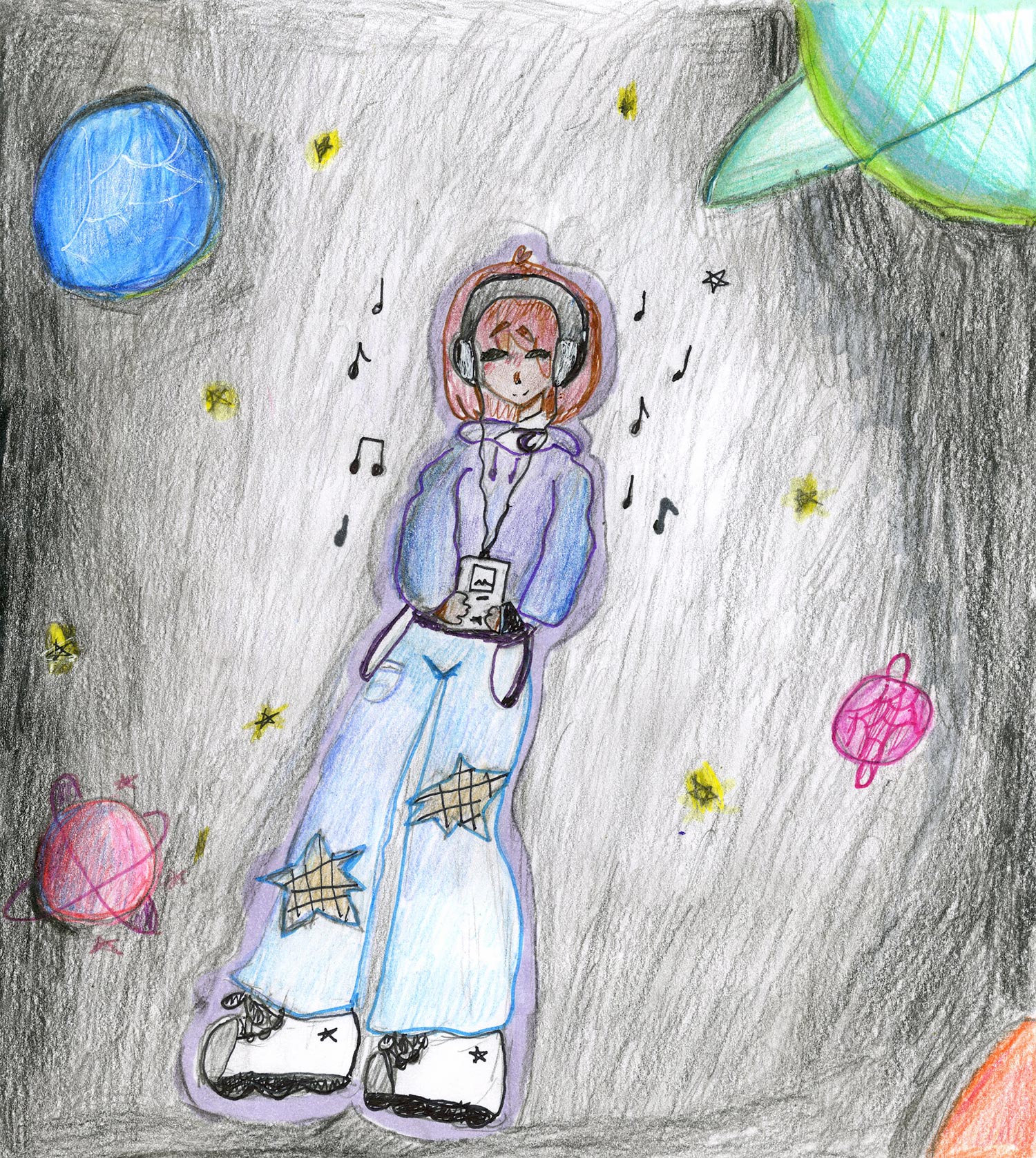 Emi Just - 6th grade; Skamania, WA art