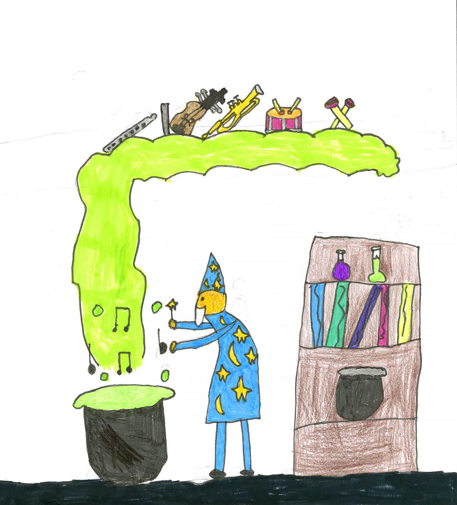 Jessica Scalise - 2nd grade; Wyckoff, NJ art