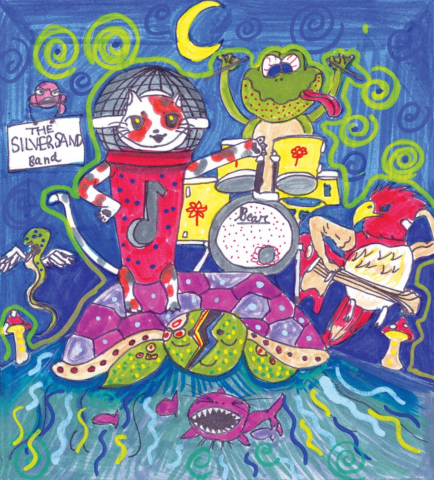 Avery Belekevich - 5th grade; Norway, IA art