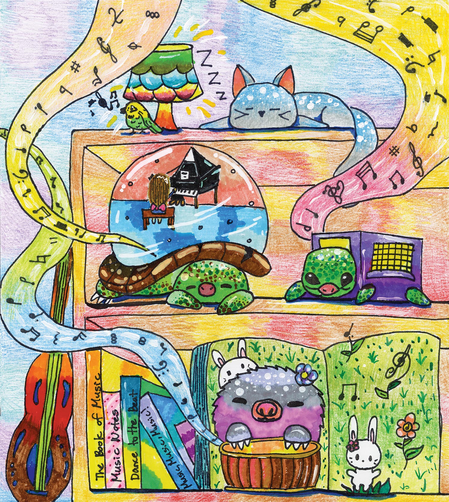 Kimberly Liu - 5th grade; Diamond Bar, CA