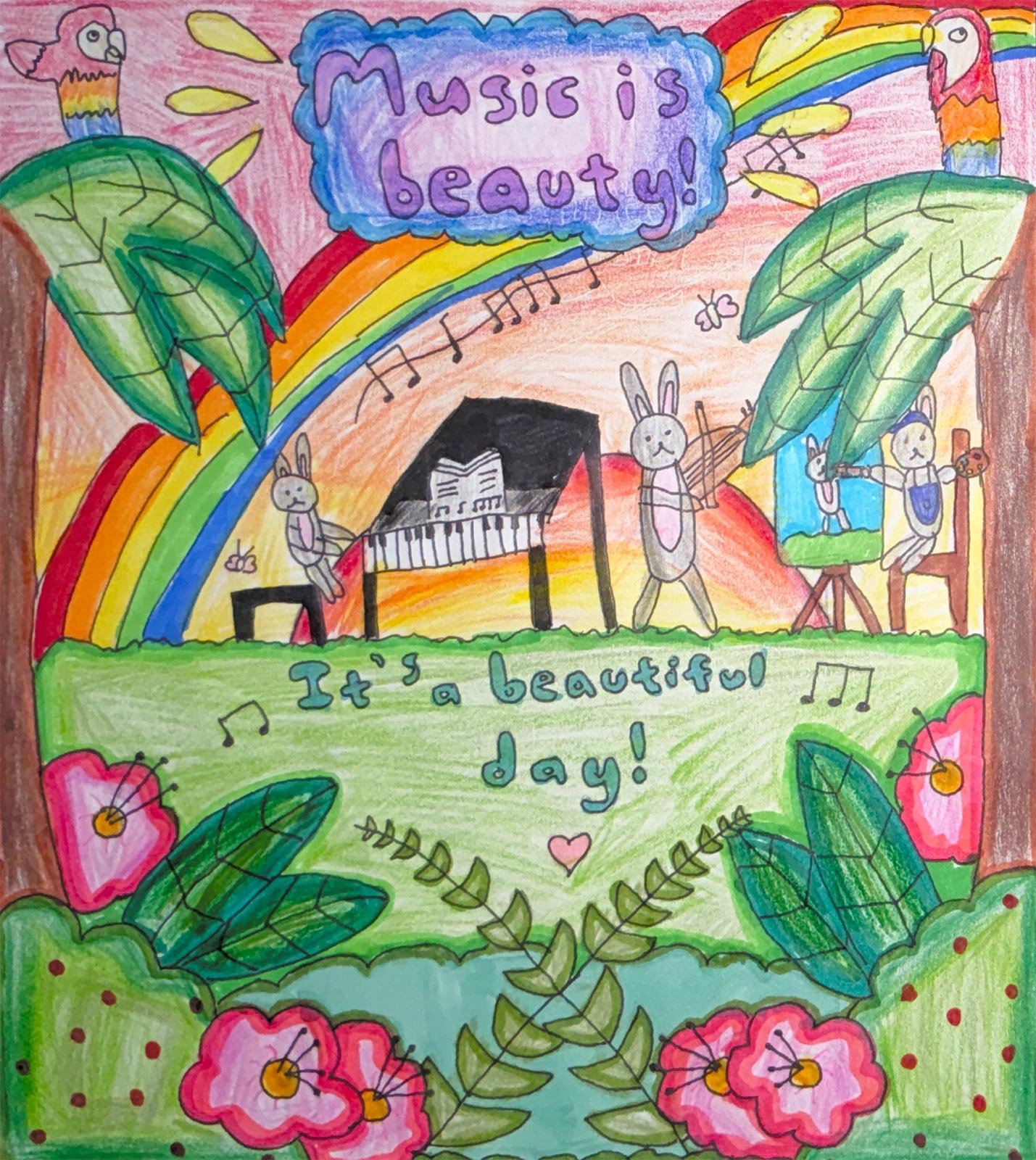 Angel Wang - 5th grade; Diamond Bar, CA