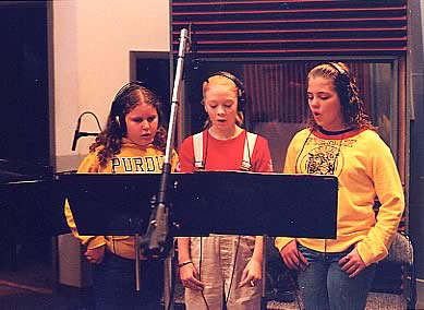 From left to right: Leela, Grace, and Shelbie