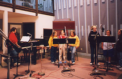 Recording studio photo