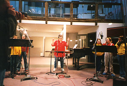 Recording studio photo