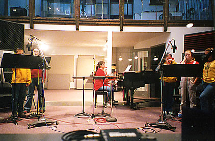 Recording studio photo