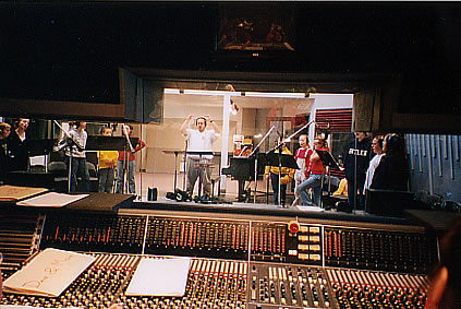 Recording studio photo