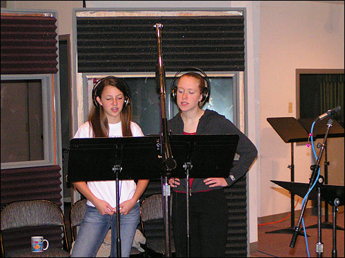 Recording studio photo