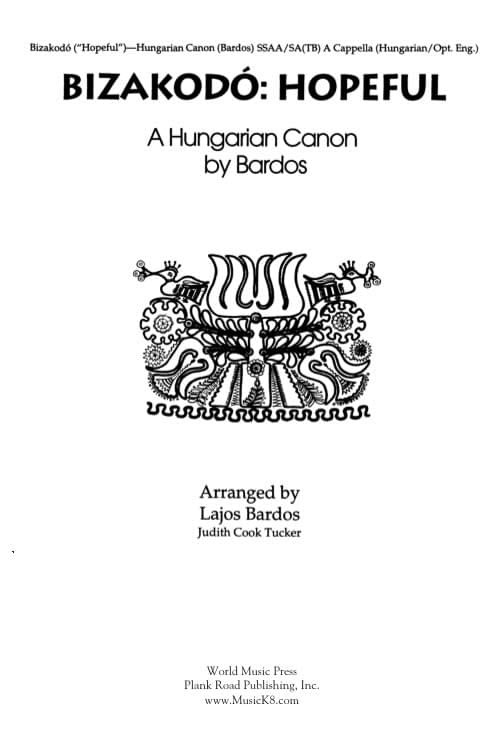 Bizakodó (Hungarian Canon) Cover