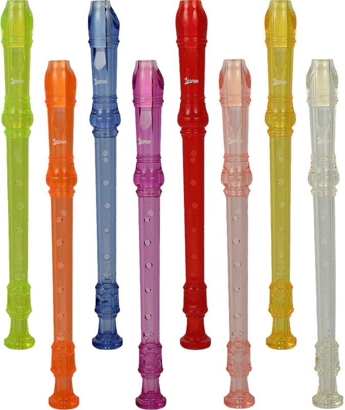Lauren - Three-Piece Translucent Soprano Recorders