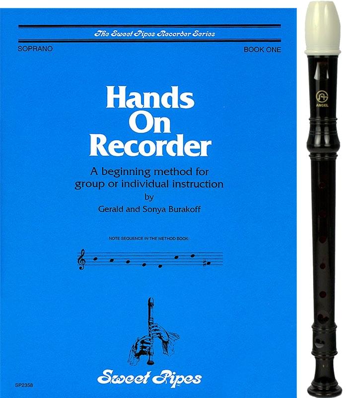 Hands On Recorder - Book 1 With Recorder