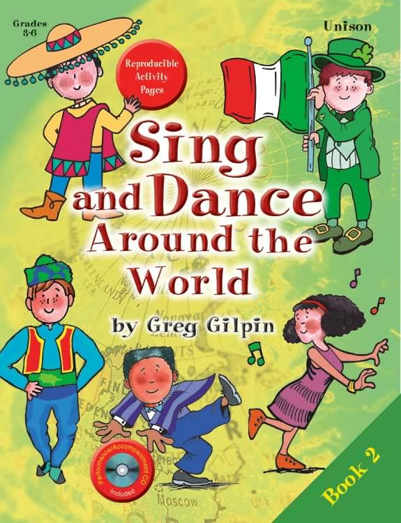 Sing And Dance Around The World - Book 2/CD