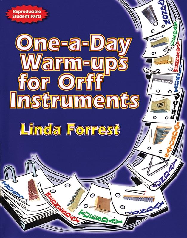 One-A-Day Warm-Ups For Orff Instruments - Book