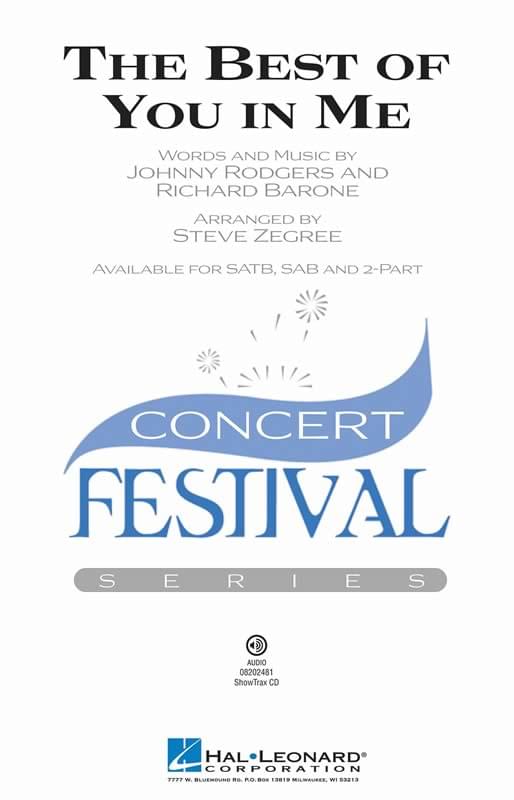 The Best Of You In Me - Johnny Rodgers - ShowTrax CD
