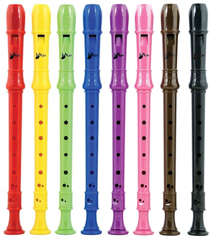 FIRSTNOTE - One-Piece Solid-Color Soprano Recorder