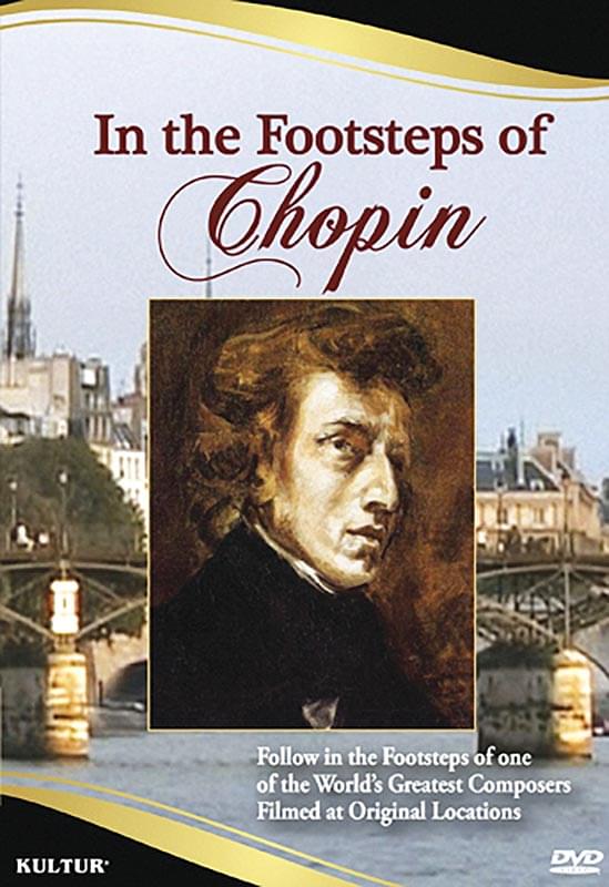 In The Footsteps Of Chopin - DVD cover
