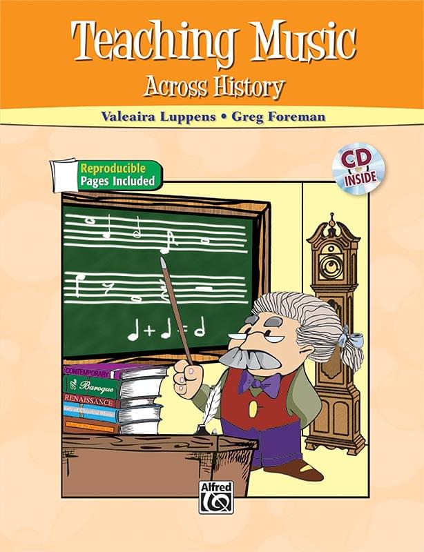 Teaching Music Across History - Book/CD cover