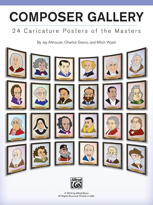 Composer Gallery - 9" x 12" Poster Set