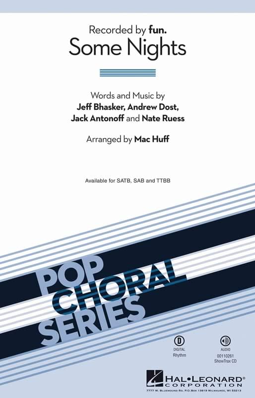 Some Nights - Fun. - 2-Part Choral (pack of 5)