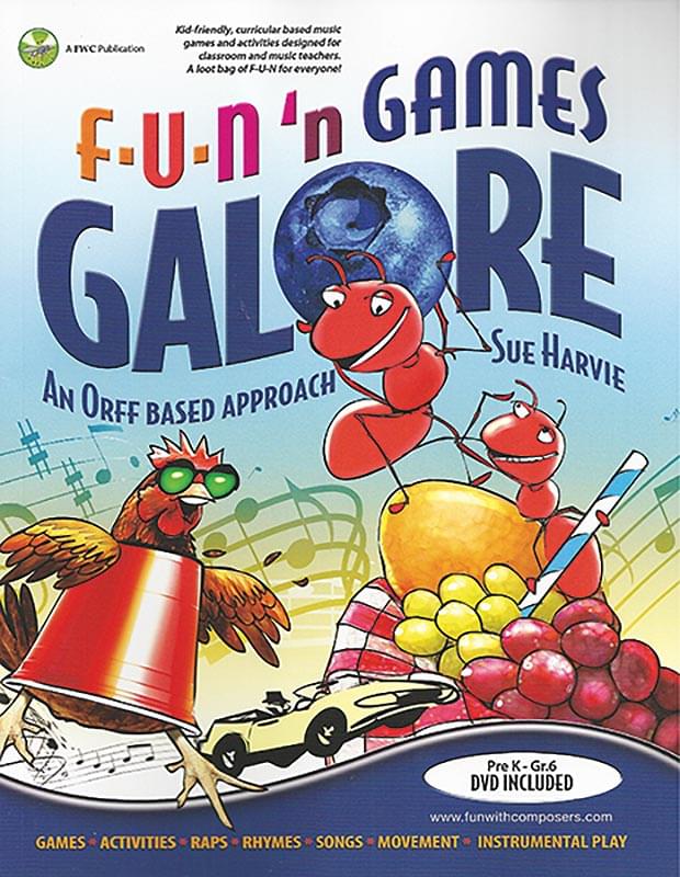 Bargain Outlet Product F U N N Games Galore Book Dvd